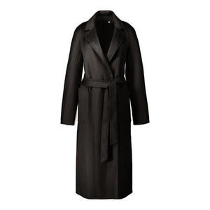 SHENGPALAE 2020 Winter High Quality Overcoat Two-sided Cashmere Overcoat